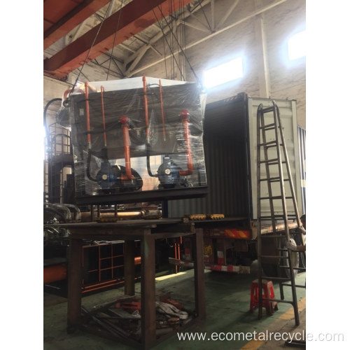 Hopper Type Aluminum Cans Baling Press Machine